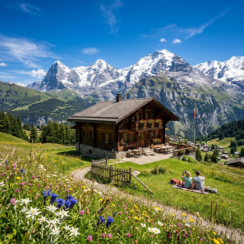 Swiss Alps Chalet